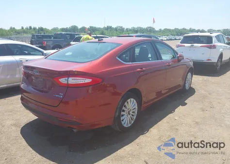 2014 Ford Fusion Hybrid Se from USA, damaged, VIN 3FA6P0LU8ER339459